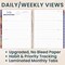 bloom daily planners 2026-2027 Academic Planner, 13 Month Soft Cover Monthly & Weekly, 8.5" x 11", Stickers Included, Floral Fiesta